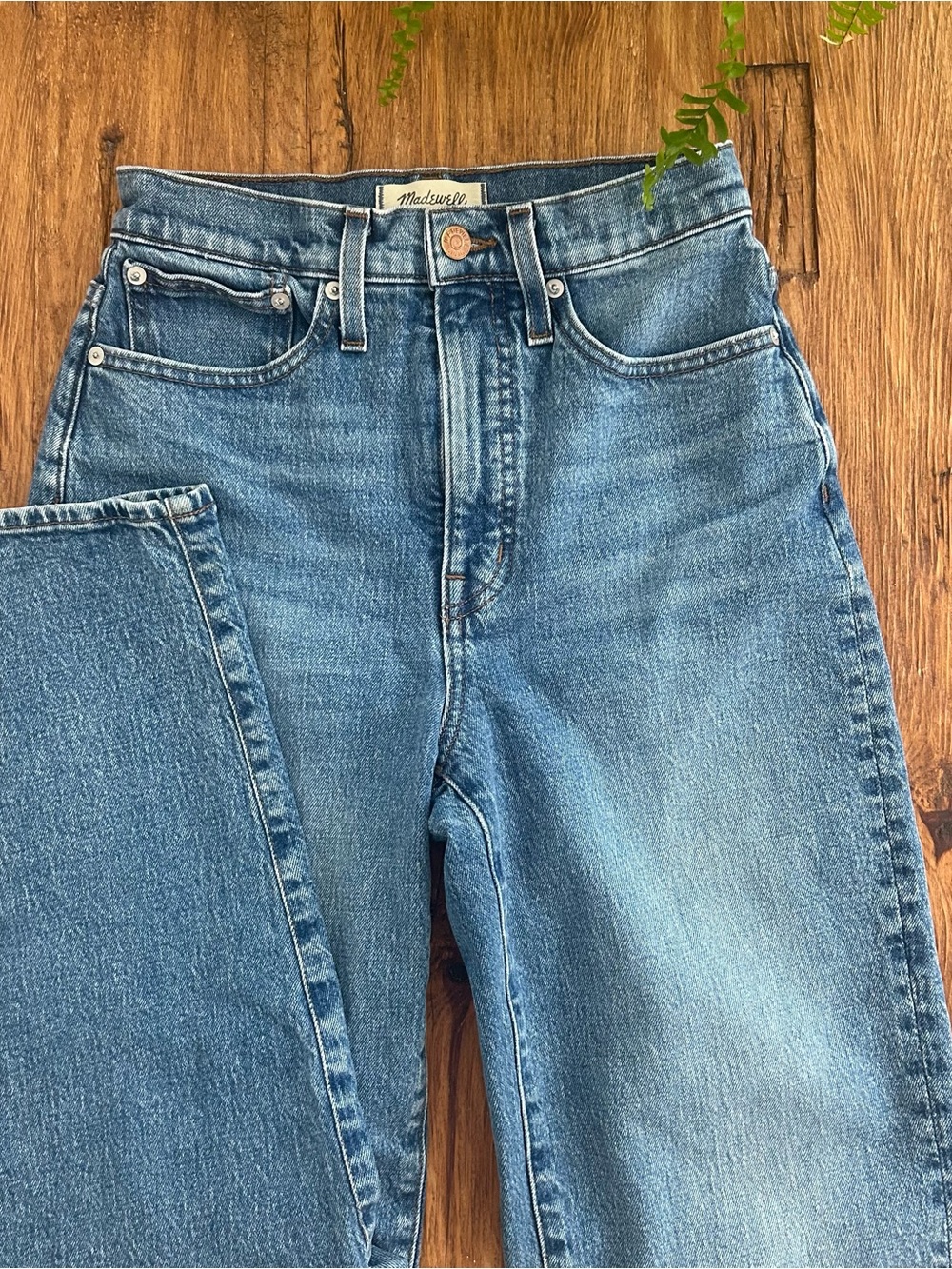 Madewell High-Rise Balloon Jeans - Light Blue